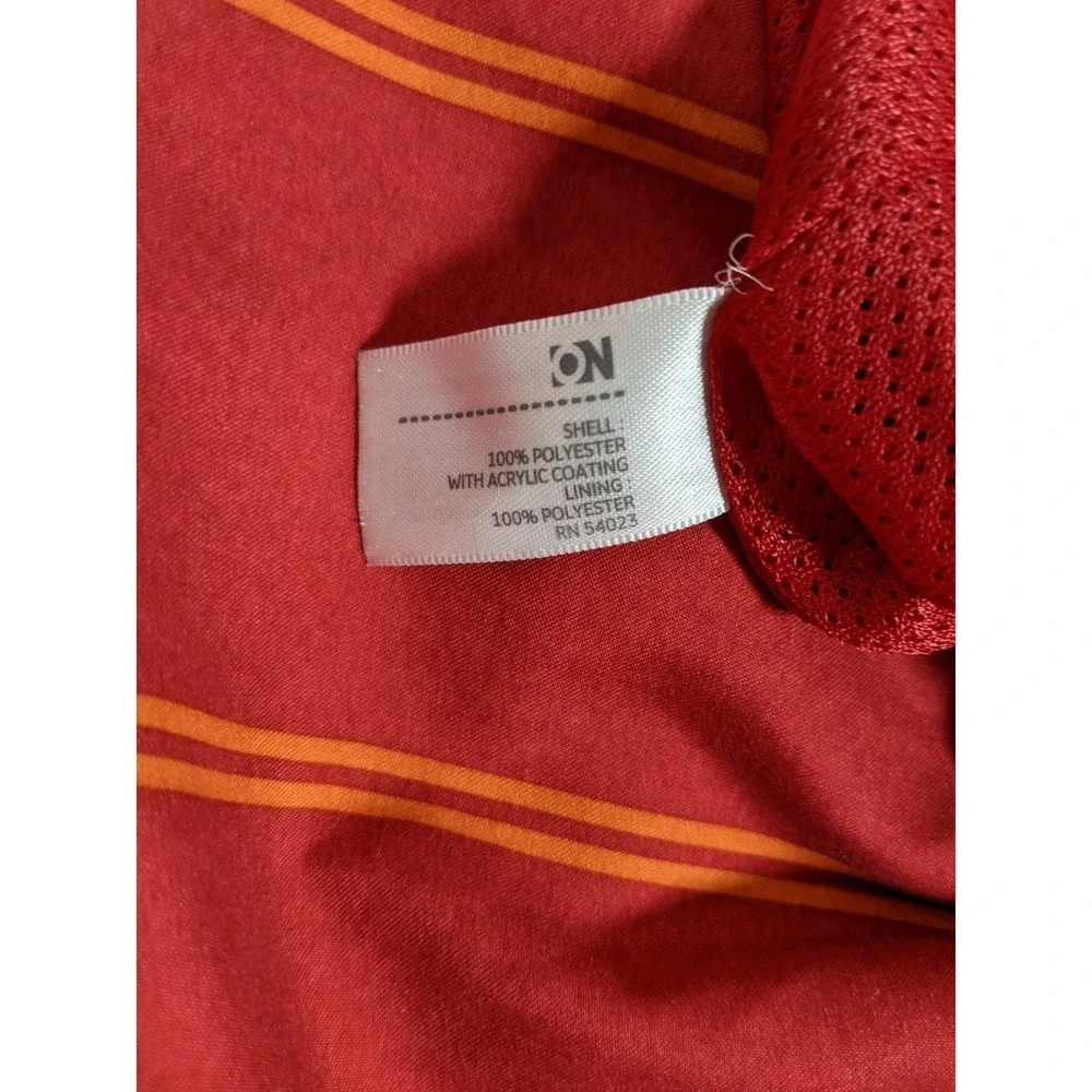 Old Navy Swim Board Shorts Mens M Red Orange Tropical Beach Surfer Y2K Skater